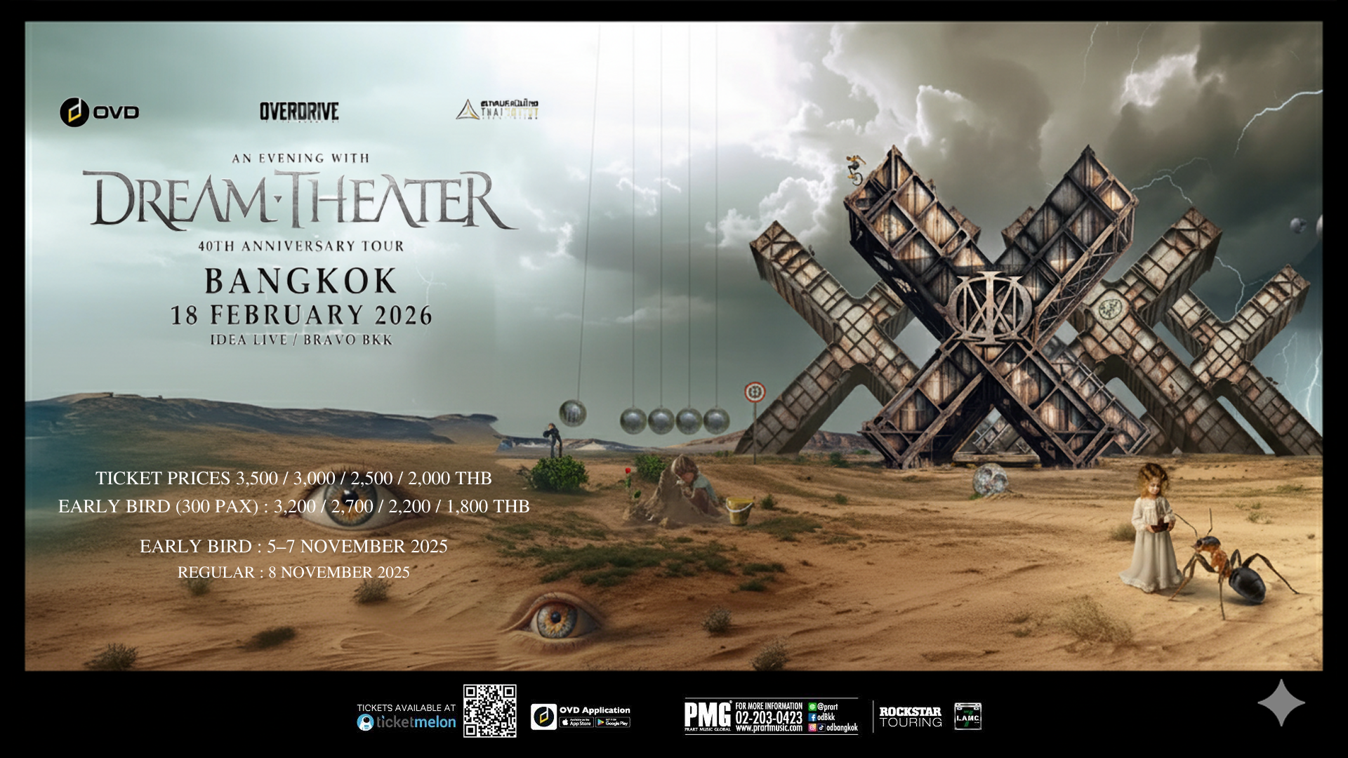 DREAM THEATER LIVE IN BANGKOK 2026