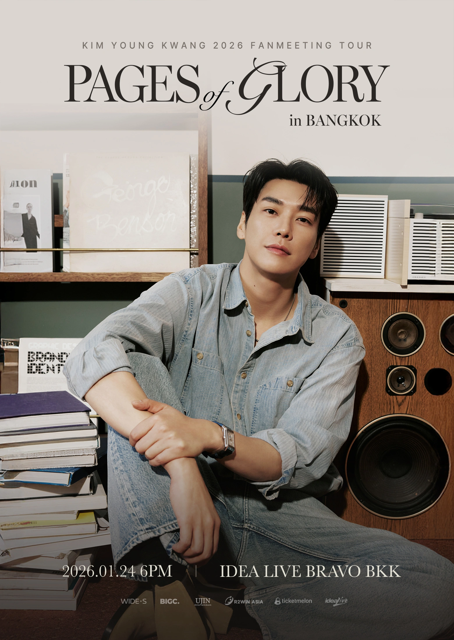 KIM YOUNG KWANG 2026 Fanmeeting Tour [Pages of Glory] in BANGKOK